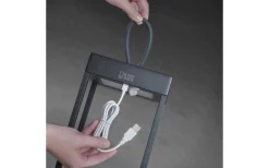 Ravello Uppladdningsbar Lampa 50cm Svart IP54