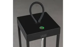 Utomhusdekorationer|Uppladdningsbara Lampor Utomhus<Konstsmide Ravello Uppladdningsbar Lampa 30cm Svart IP54