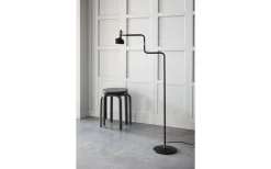 Golvläslampor|Vardagsrum<CO Bankeryd Ray Golvlampa 127cm Svart/Mässing