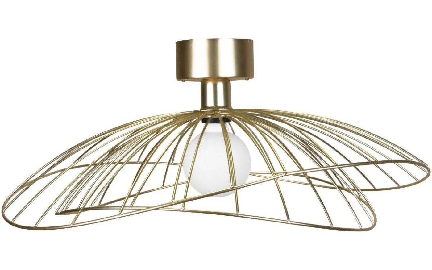 Ray Plafond/Vägglampa 60cm Mässing