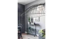 Ray Taklampa 115cm E27 Svart