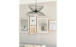 Sovrum|Vardagsrum<Globen Lighting Ray Taklampa Svart 45cm