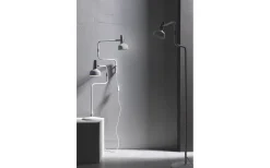 Ray Vägglampa Vit/Nickel