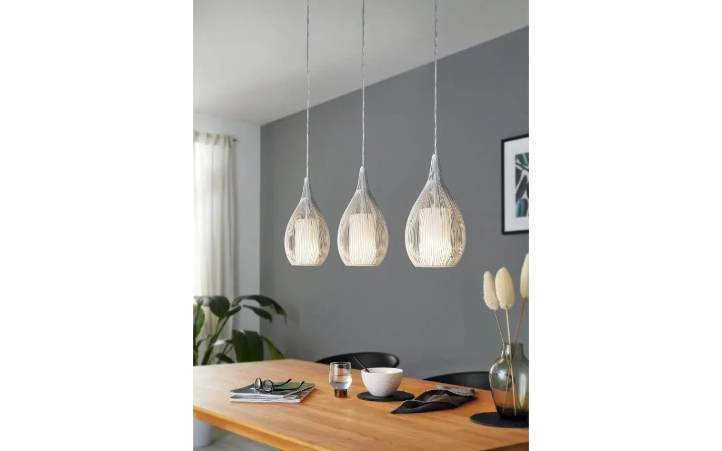 Eglo Razoni Taklampa 99cm Vit* Avlånga Taklampor