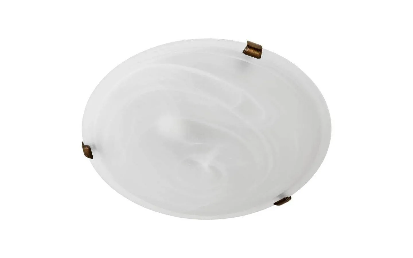 ArmaturHantverk Åre Plafond Ø50cm Nickel/Vit* Plafonder