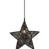 Regina Julstjärna 40cm Svart