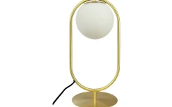 Reims Bordslampa 40cm Opal/Mässing