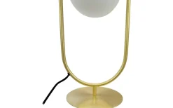 Reims Bordslampa 40cm Opal/Mässing
