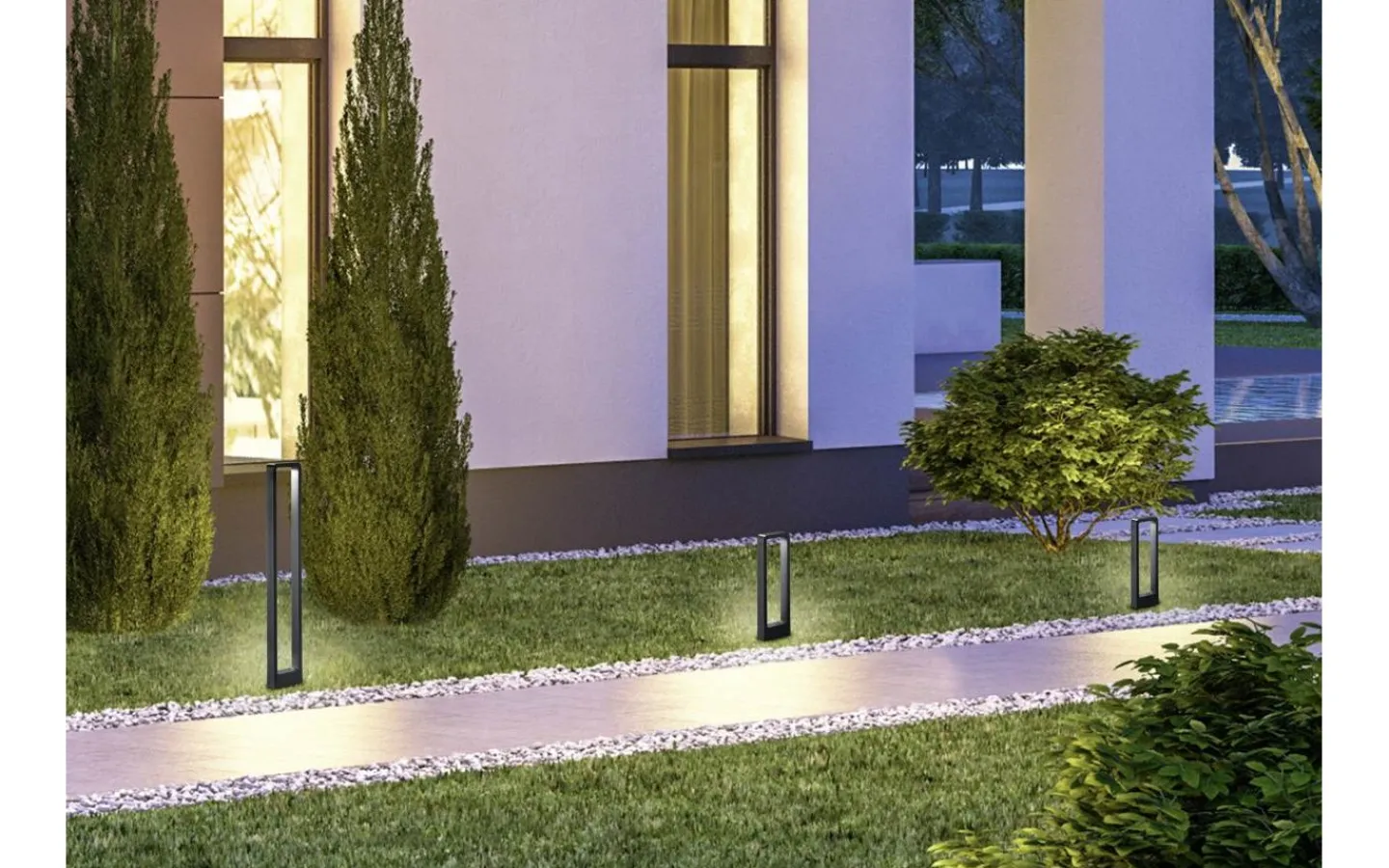 Trio Lighting Reno Pollare 100cm LED antracit IP54* Pollare & Grindlyktor