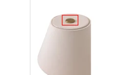 Reservglas Och Reservdelar<Globen Lighting Reservdel Toppdel/Brytare till 6946 Iris Portabel 16 Borstad Mässing