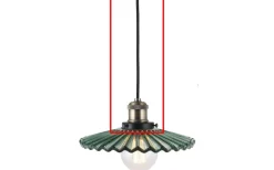 Globen Lighting Reservdel Upphäng till 6413 Cobbler 25, 3m kabel* Reservglas Och Reservdelar