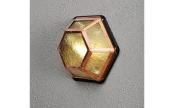 Reservglas Och Reservdelar<Konstsmide Reservglas Gulfärgat Akrylglas till Castor Väggplafond