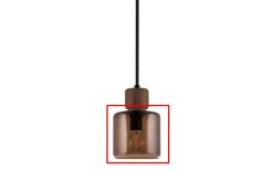 Globen Lighting Reservglas till 644306 DOT 11 Brun* Reservglas Och Reservdelar