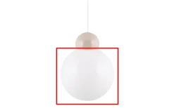 Globen Lighting Reservglas till 6048/6548 Ripley D25 Vit* Reservglas Och Reservdelar
