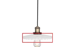 Reservglas Och Reservdelar<Globen Lighting Reservglas till Cobbler Fönsterlampa Ø25cm Vit