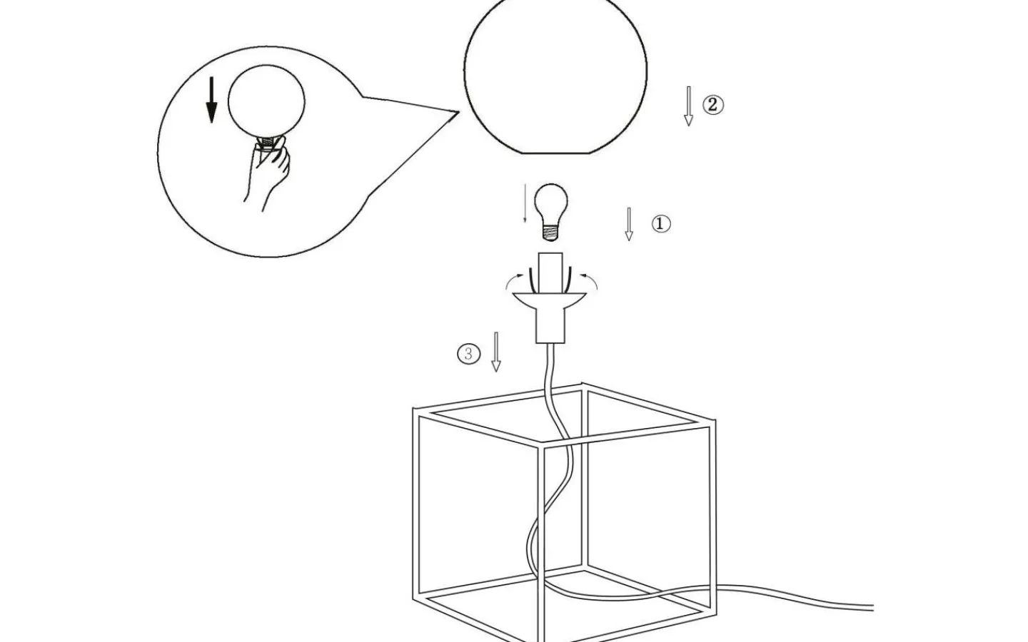 Reservglas Och Reservdelar<Globen Lighting Reservglas Till Cube Bordslampa 24cm
