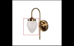 Reservglas Och Reservdelar<Globen Lighting Reservglas till Juni Vägglampa/Fönsterlampa Opal