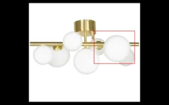 Reservglas Och Reservdelar<Aneta Reservglas Till Molekyl 13cm Vit