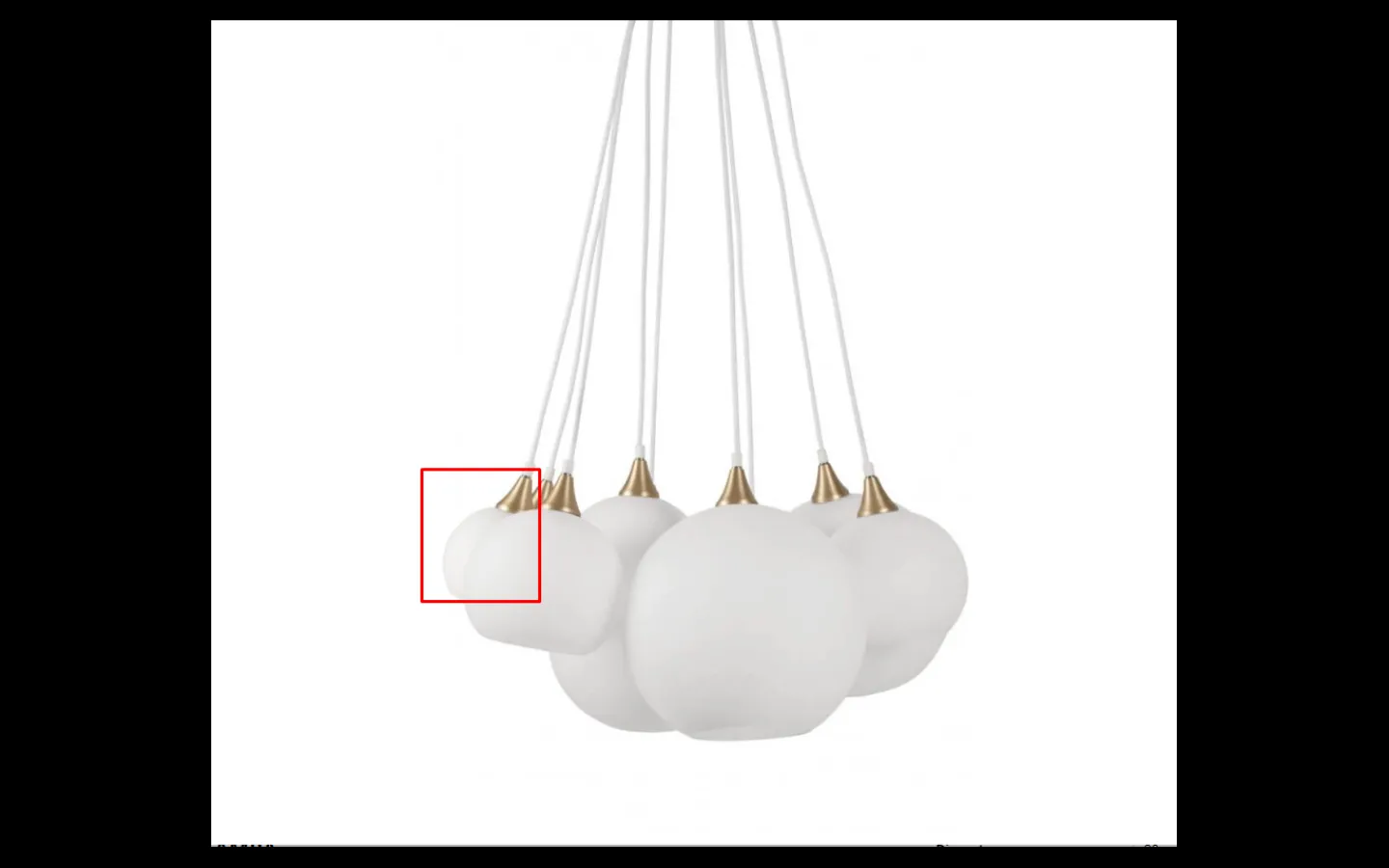 Globen Lighting Reservglas till Pallas Taklampa 15cm och Bowl Fönsterlampa Opalvit* Reservglas Och Reservdelar