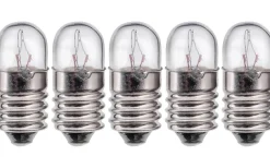 E10 Jullampor|E10 Jullampor<Smak Design Reservlampa Elflugan Grande E10 12V 3W 5-Pack