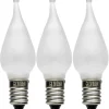 Konstsmide Reservlampa Frostad LED 3V 0,06W till Sern Julgransbelysning 3-Pack* E10 Led Jullampor|E10 Led Jullampor
