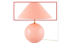 Globen Lighting Reservskärm till 6246 Iris 35 Blush* Reservglas Och Reservdelar