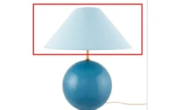 Reservglas Och Reservdelar<Globen Lighting Reservskärm till 6246 Iris 35 Blå