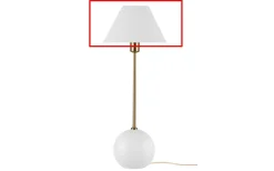 Reservskärm till 6164 Iris 20 Vit