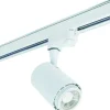 Rex II LED Track Light, 3-fas, Vit, 9W, 230V