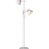 Golvläslampor<Halo Design Århus Golvlampa 2L 150cm Vit/Trä
