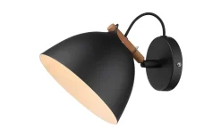 Läslampor<Halo Design Århus Vägglampa Svart/Trä