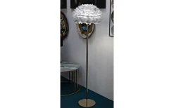 Mauro Ferretti Rhythm Golvlampa Fjädrar 170cm Grå* Golvlampor
