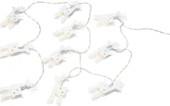 Batteri Julpynt Inomhus<Markslojd Ria Batteridriven Ljusslinga 1,35m Renar Vit