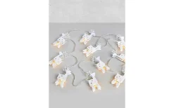 Batteri Julpynt Inomhus<Markslojd Ria Batteridriven Ljusslinga 1,35m Renar Vit