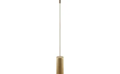 Golvfötter<Globen Lighting Rib Golvfot 129cm Borstad Mässing