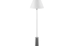 Golvfötter<Globen Lighting Rib Golvfot 129cm Borstad Stål