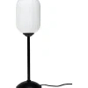 Riflet Bordslampa 52cm Opal/Svart