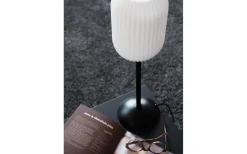 Riflet Bordslampa 52cm Opal/Svart