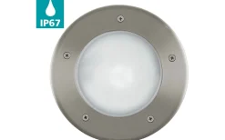 Riga Infälld Markbelysning E27 Rostfritt Stål IP67