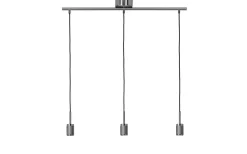 Kök & Matplats|Avlånga Taklampor<Cottex Rille Taklampa 3L 85cm Borstad Krom