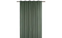 Enfärgade Gardiner<Svanefors Rimy Gardin 1P Mossa 280x300