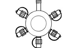 Ringkoppling System LED Svart