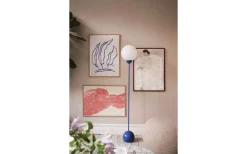 Golvlampor<Globen Lighting Ripley Golvlampa 144cm Blå