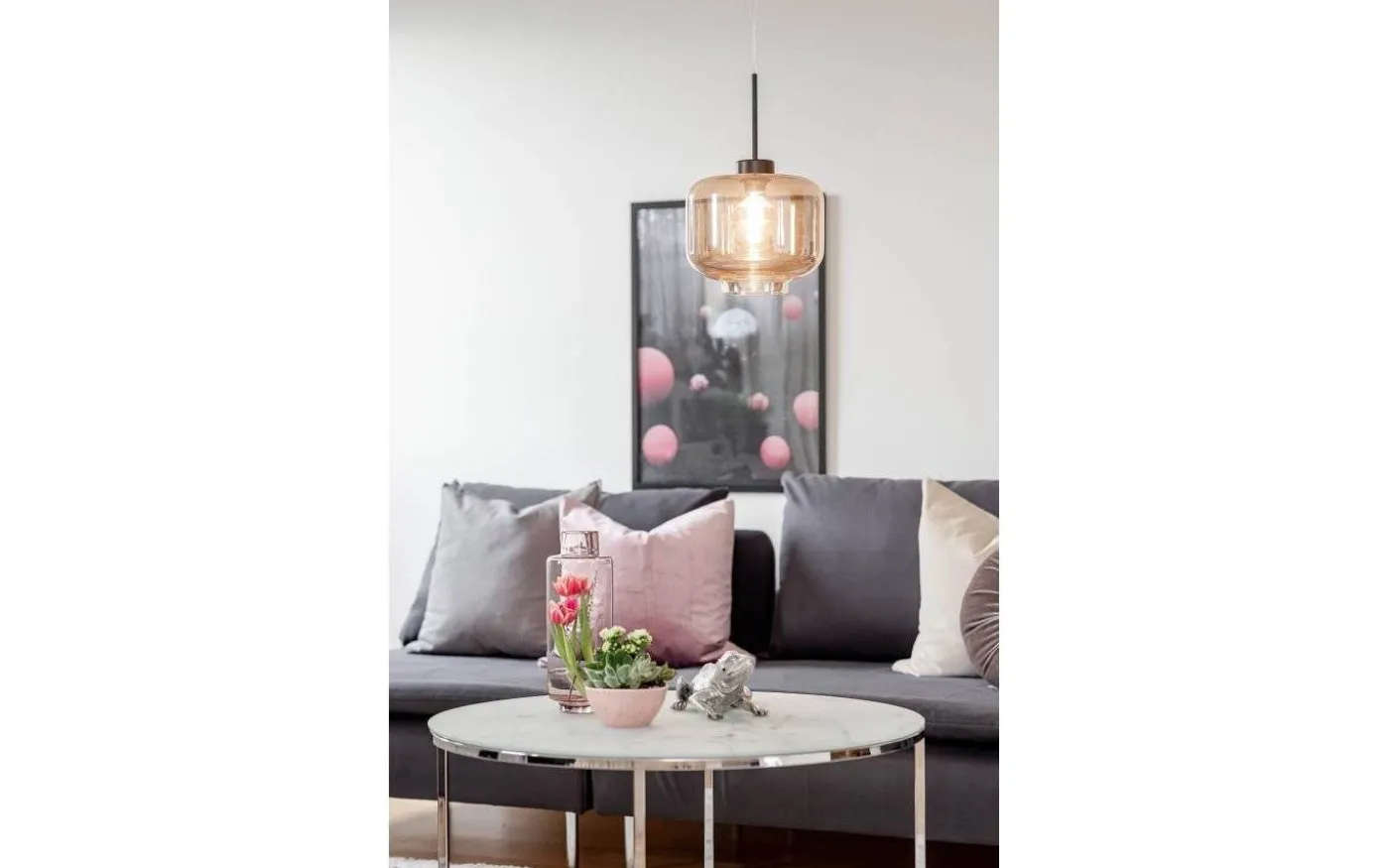 Ritz Taklampa 25cm E27 Amber