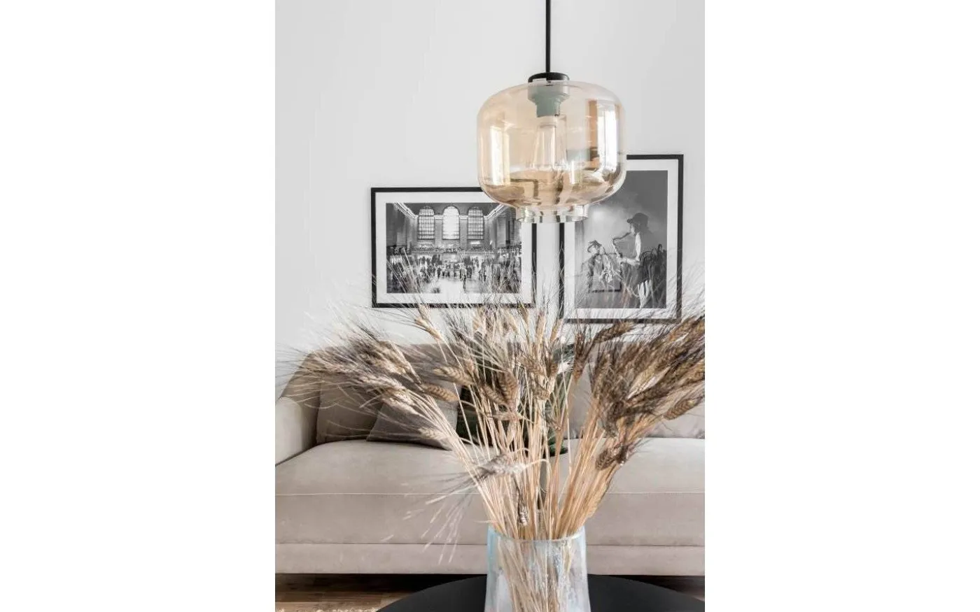 Ritz Taklampa 25cm E27 Amber