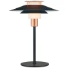 Bordslampor<Halo Design Rivoli Bordslampa 30cm Svart/Koppar