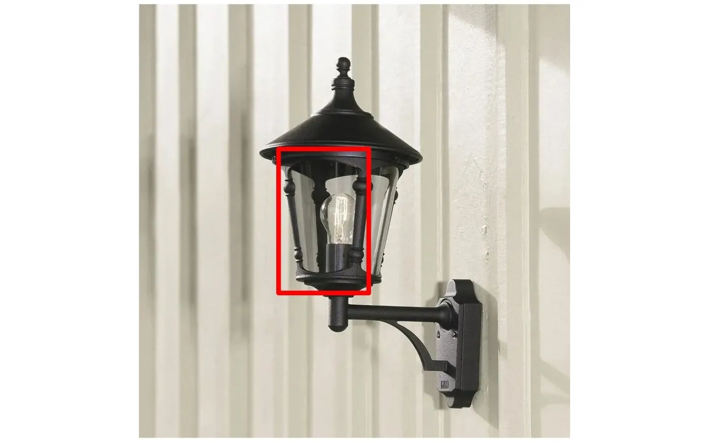 Konstsmide Rökfärgat akrylglas till 571/572/573/578* Reservglas Och Reservdelar