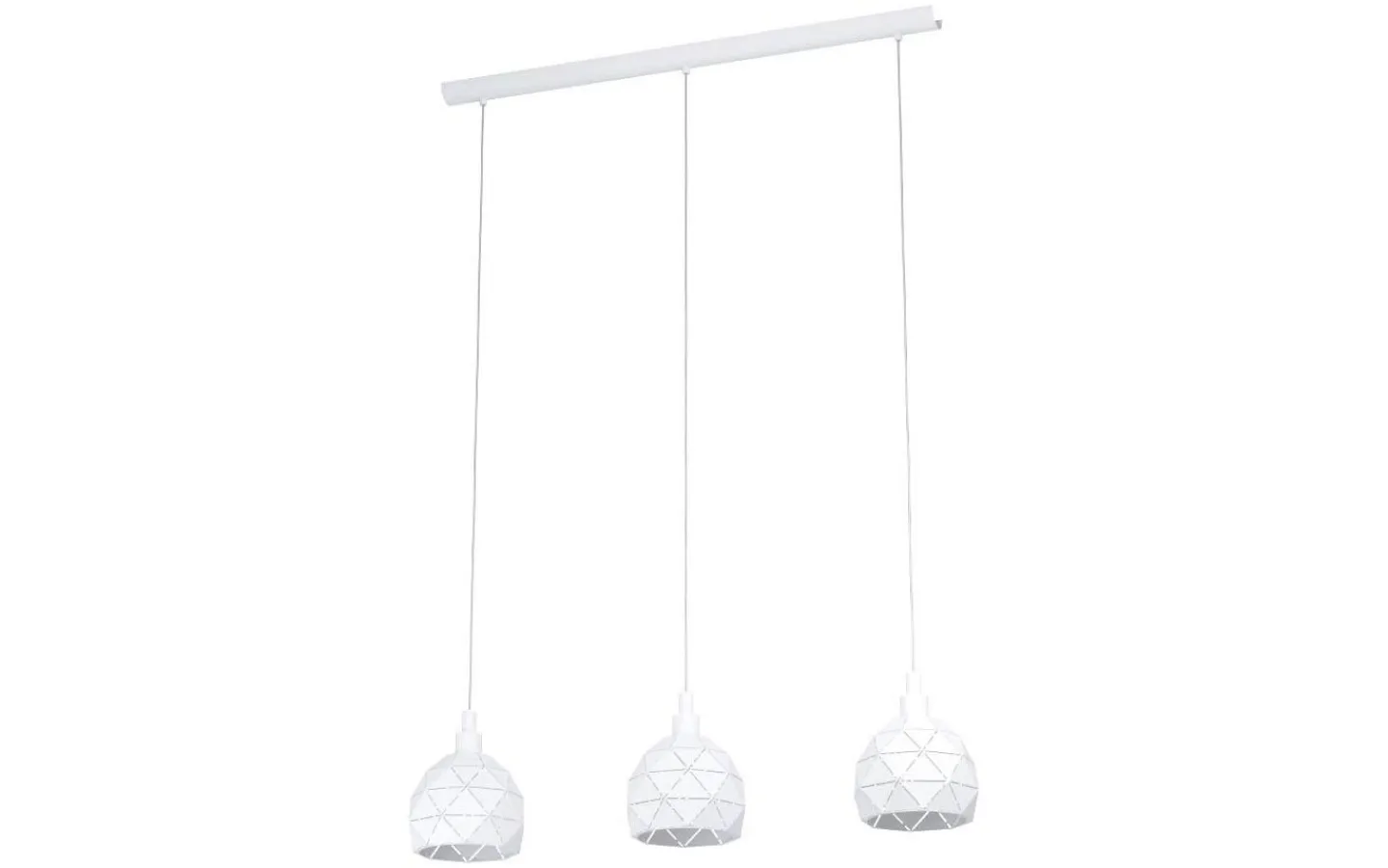 Avlånga Taklampor<Eglo Roccaforte Taklampa 75cm Vit