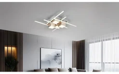 Roger Plafond LED i borstat stål