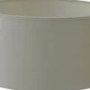 Cylinder Lampskärmar<Hallbergs Roma Cylinder Lampskärm Sammet Ø35cm Offwhite